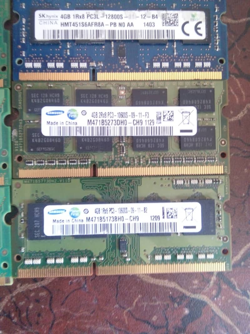 4GB  DDR3 PC3L 12800MHZ LAPTOP RAM 3