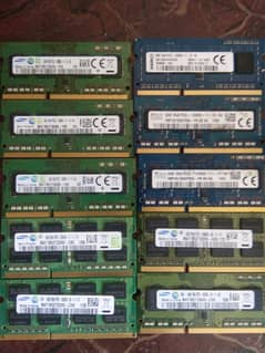 4GB  DDR3 PC3L 12800MHZ LAPTOP RAM