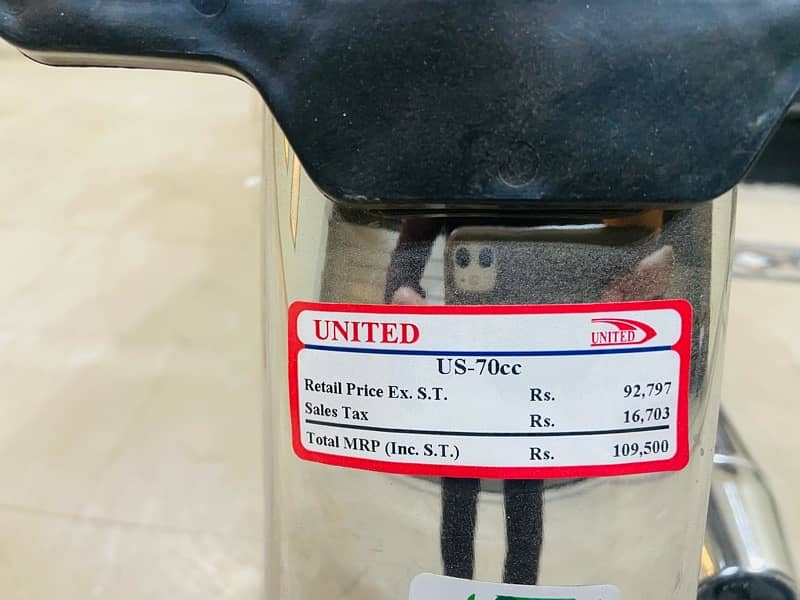 united Bike New zero meter 1