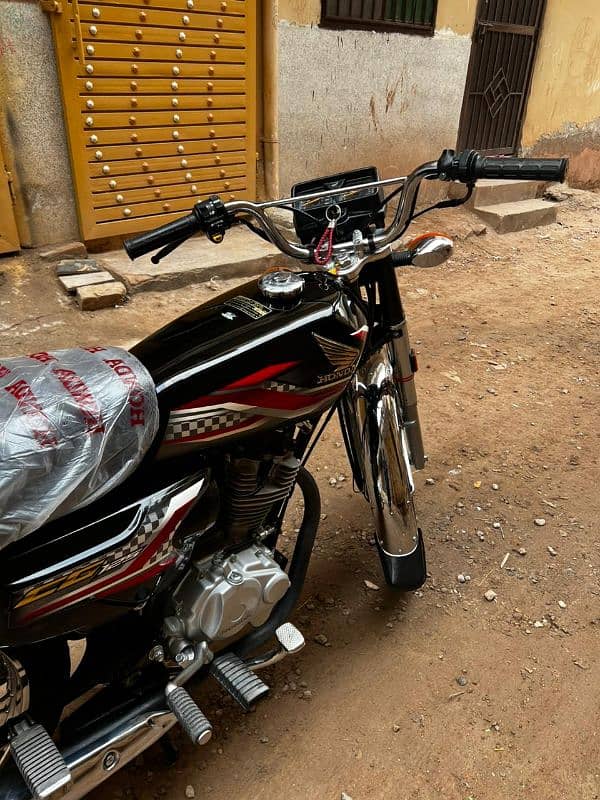 honda cg 125 unregiater 6000 km driven 8