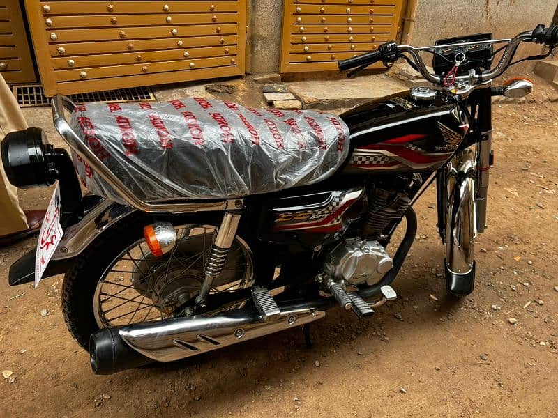 honda cg 125 unregiater 6000 km driven 9