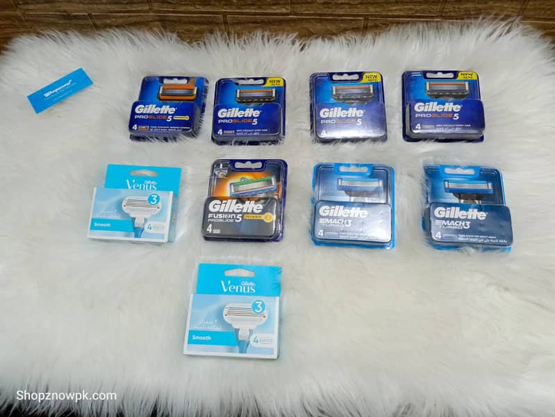 gillette razors fusion5, proglide, mach3, mach3 tubro, all razors 0