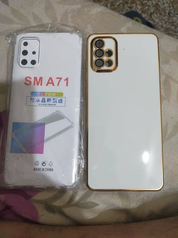 Samsung A71 back cover 0