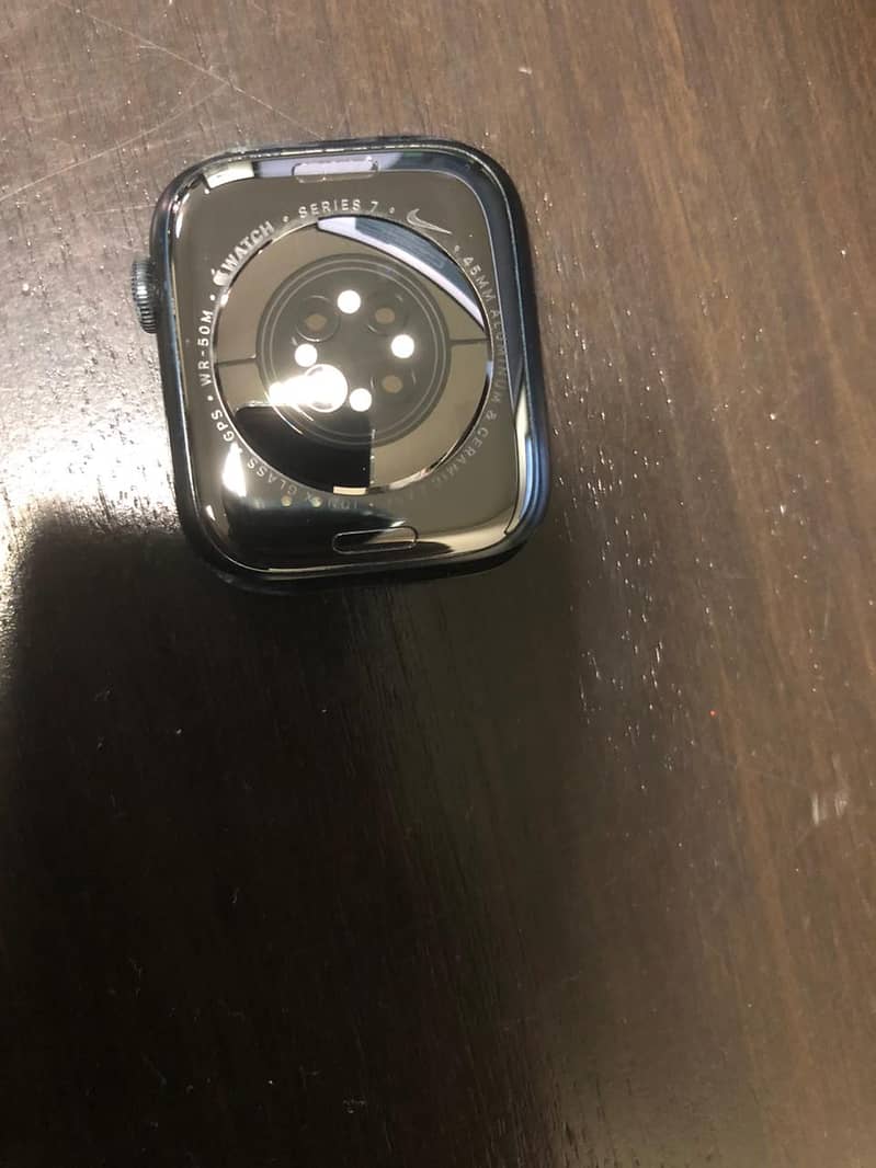 Apple Watch Nike Series 7 GPS 45mm Midnight Aluminum Case 8