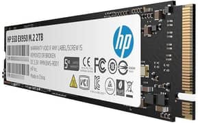 HP EX950 M. 2 2TB PCIe NVMe 3D NAND Internal Solid State Drive ssd 0