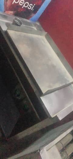 fries counter and hot plet for sale