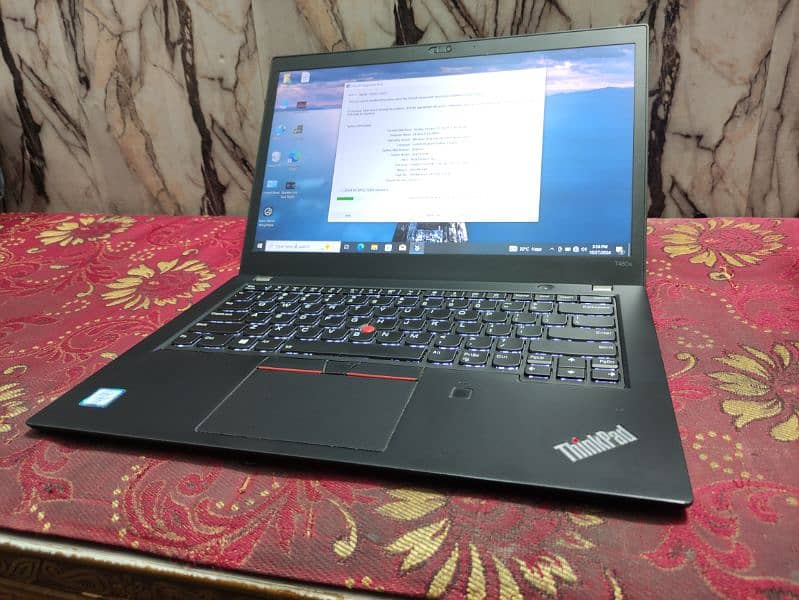 Lenovo Thinkpad T480s (Ci7 8th gen) sleek and fancy ultrabooks 16