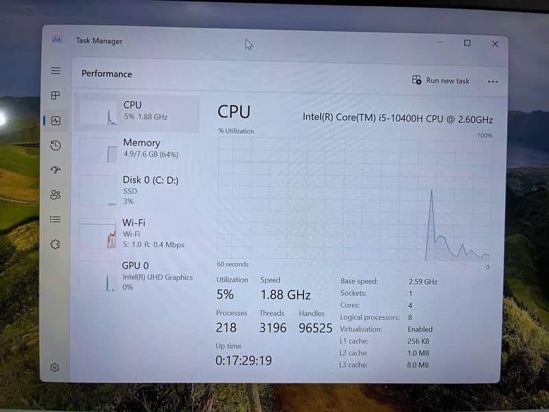 Dell Latitude 5411 i5-10400H (i5-10th generation) 8