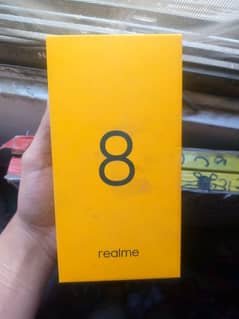 Realme 8 with box only 10/8.5 condition price dead final 03092134933