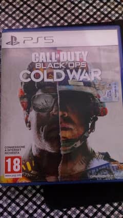 Call of duty Cold War PS5