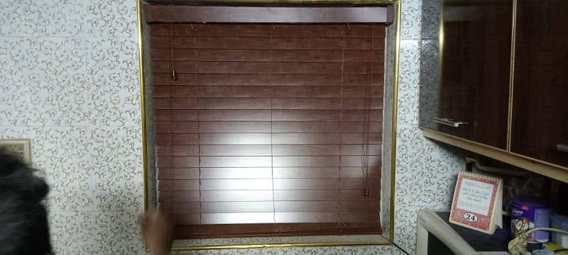 Wooden Blinds For Kitchen Available on Demand 1