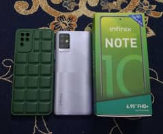 Infinix note 10.6gb 128gb