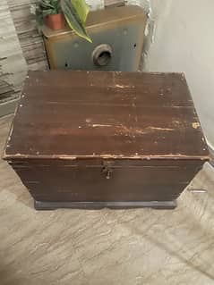 wooden chest