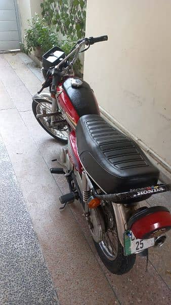 Honda cg125 used for sale with golden number 0