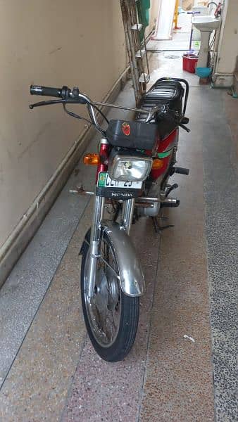 Honda cg125 used for sale with golden number 10