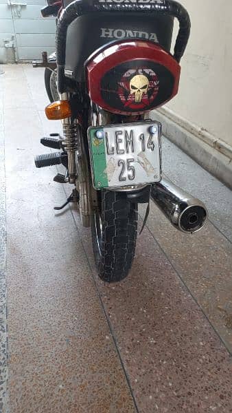 Honda cg125 used for sale with golden number 11