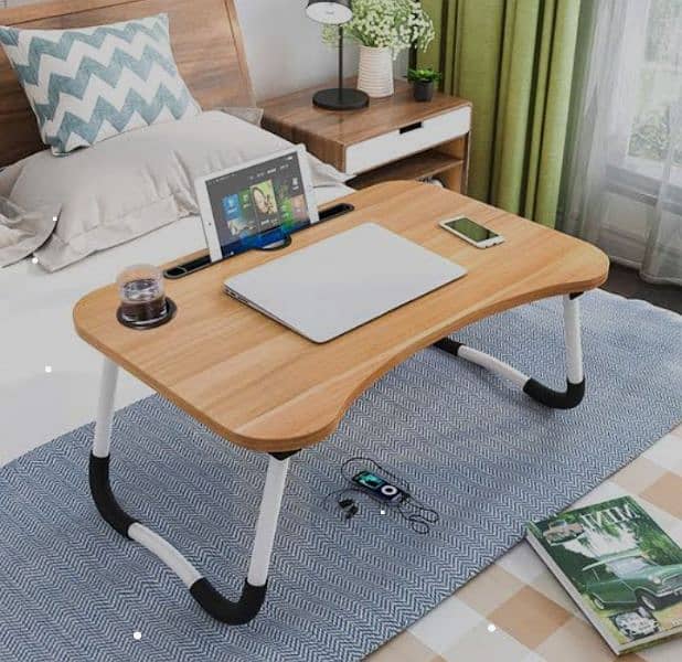 Laptop Table new Bed pro black color 0