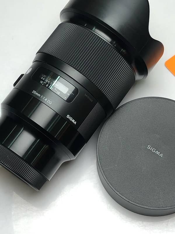 Sigma 20mm F1.4 DG HSM for E-mount, Mint Condition, Sigma 20mm 1.4 2