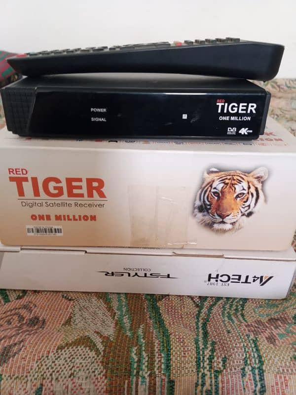 Red Tiger One Million 4K Ultra HD Receiver 1