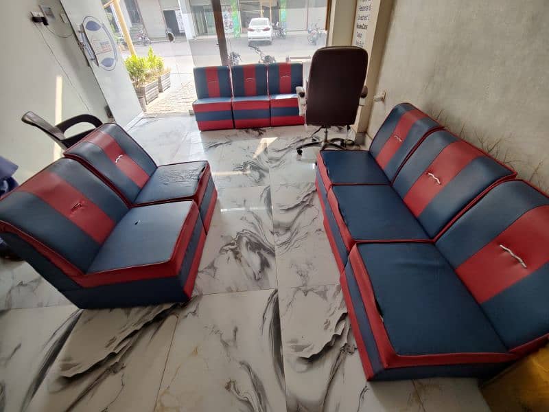 8 Sofa Set Only 22K | Sofa Set For Sale  | Office Furniture 3