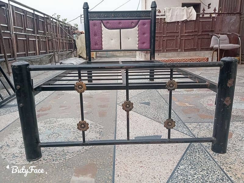 Iron beds sale urgent ph#03165101773 contact us 5