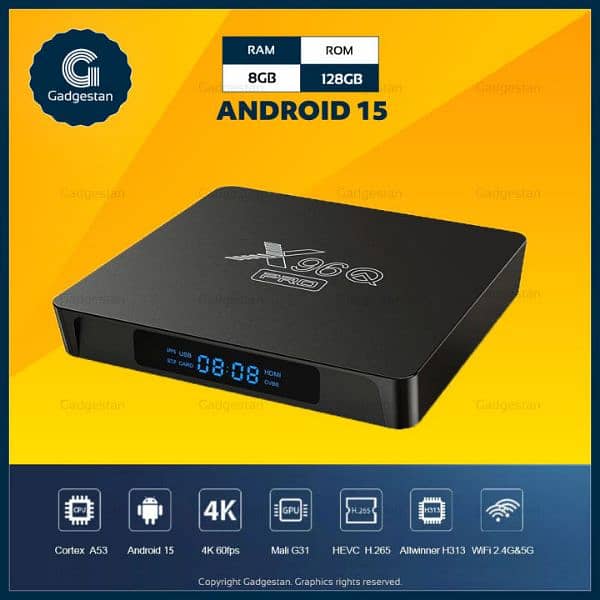 X96QPro best android box 8gb  128gb delevry free all over karachi 4