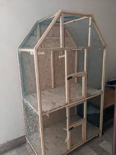 wooden cage 0