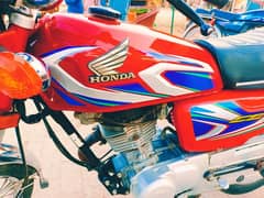 Honda CG125 2022 All Punjab Number