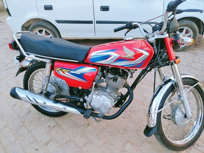 Honda CG125 2022 All Punjab Number 2