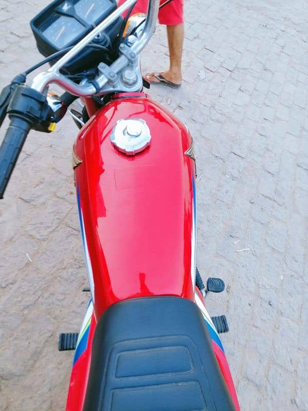 Honda CG125 2022 All Punjab Number 3