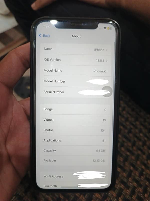 iPhone XR jv 64GB 2