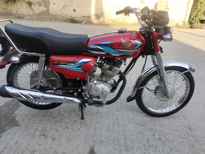 Honda CG125 model 2024 Applied for 4