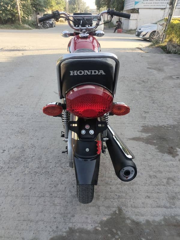 Honda CG125 model 2024 Applied for 6