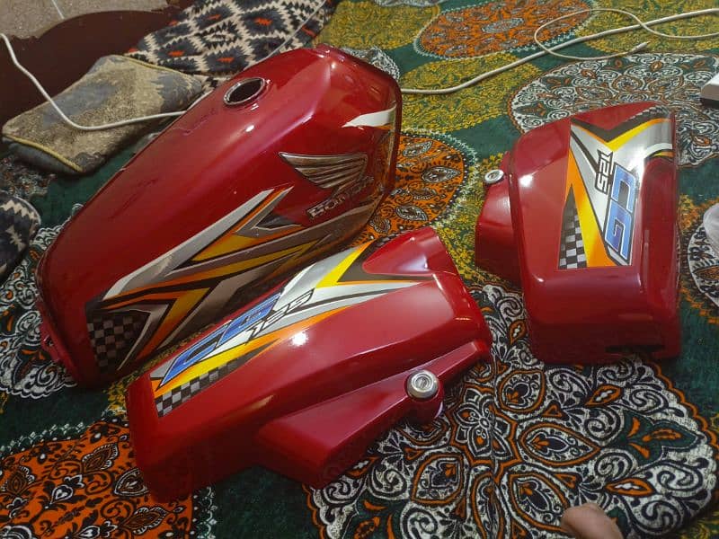 Honda 125 k original tanki tape 4