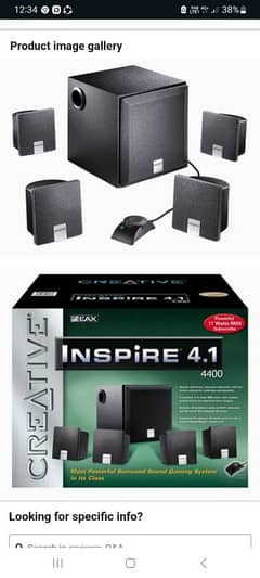 4 in 1 speaker system 0