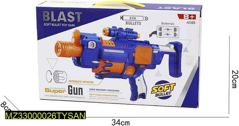 soft bullet toy gun 1