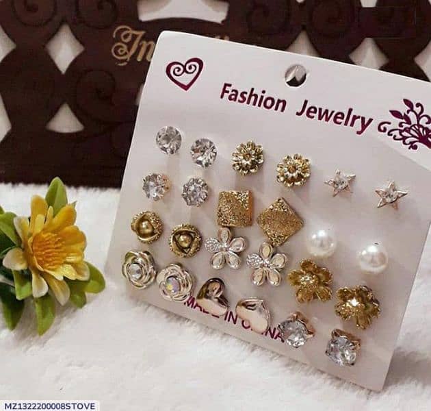 studs for girls 12Pcs 1