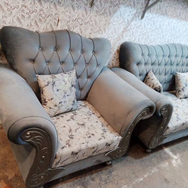 Big sacle 5.6. 7 seater sofa set important fabric  03356184581 7