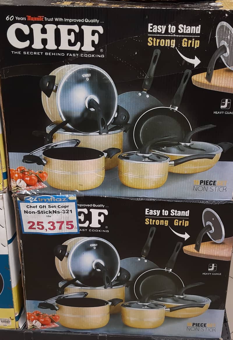 Nonstick Crockery Set For Sale at very competitive price 1