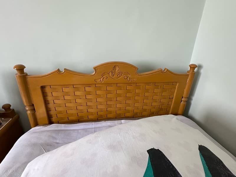 Two Single bed with mattress 1