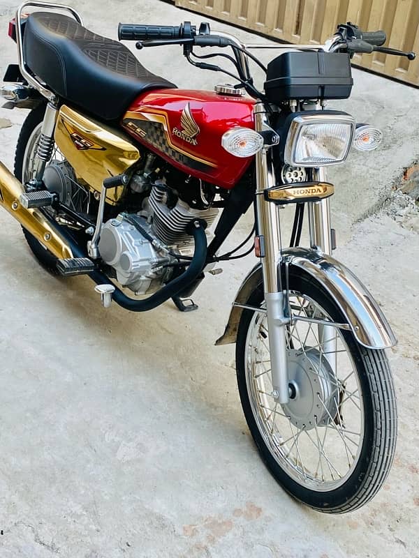 Honda CG 125 Gold Edition 2