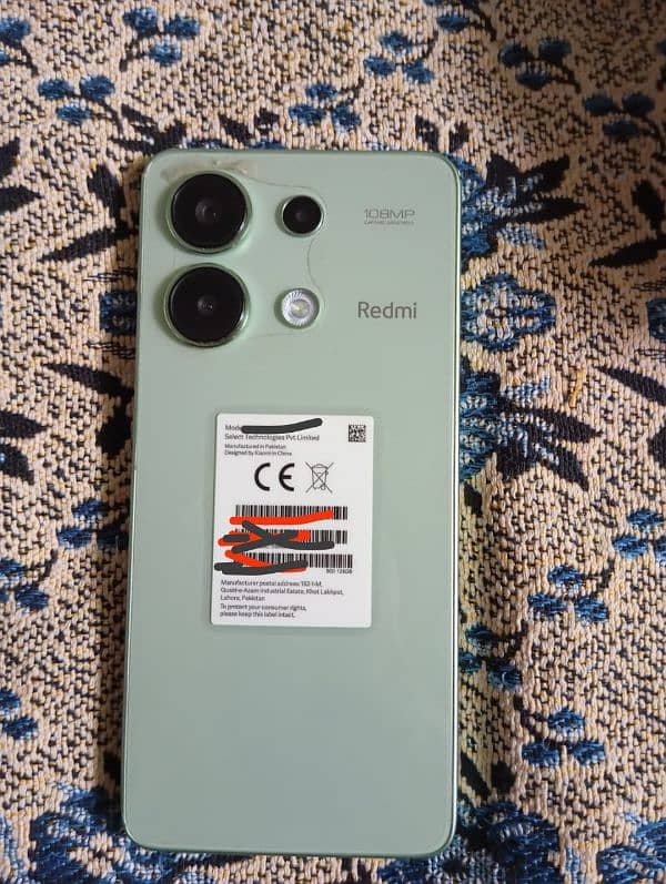 redmi note 13 green colour 0