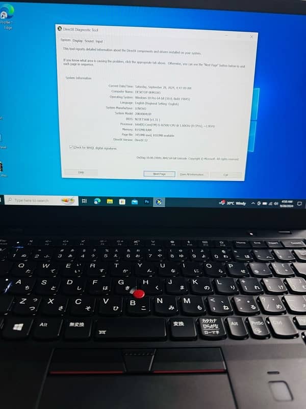 Lenovo Thinkpad L380 8