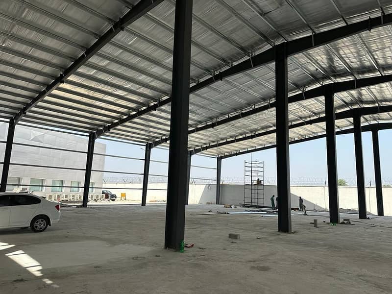 Aircraft Hangars shed Structures  Marquee Shades steel structure 5