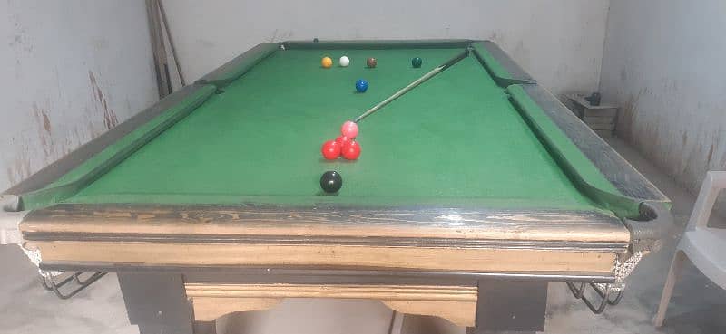 4×8 snooker table 1