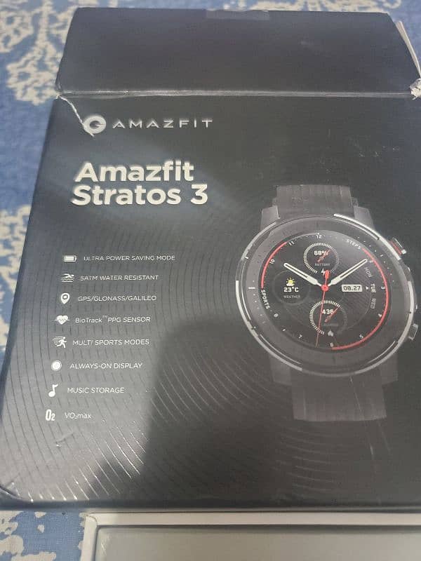 Amazfit Stratos 3 (A. O. D) smart watch 1