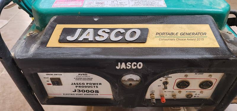 Jasco 2.5 Kwa generator for sale 1