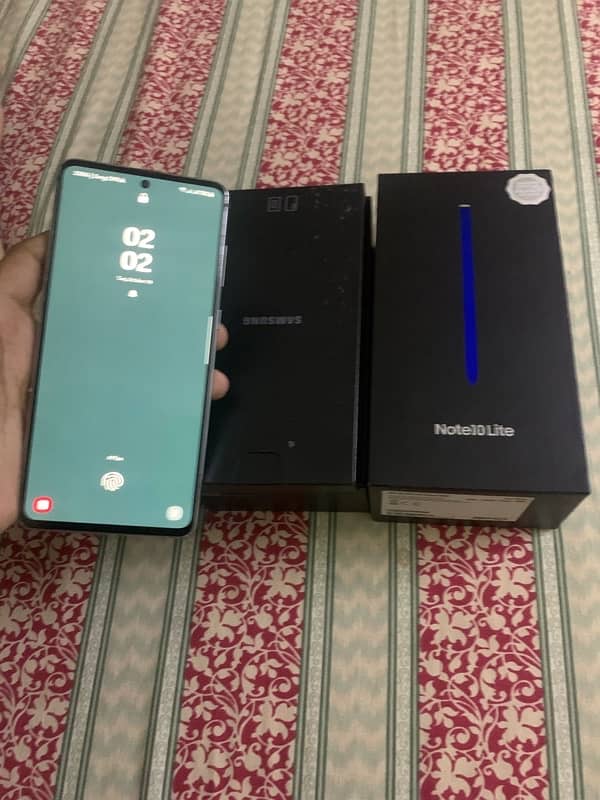 Samsung note 10 lite dual approved with box 9