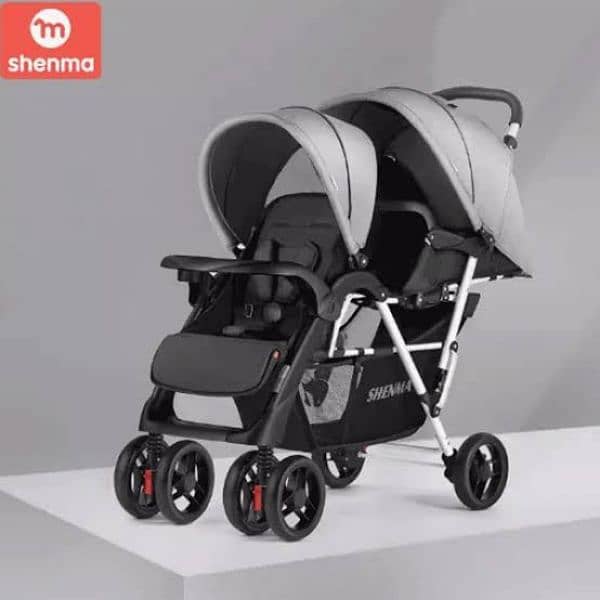 Shenma Twins Pram /Twins Stroller 0