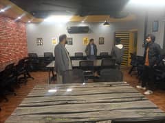 Furnished Office for rent in gulberg for (Call center + Software house + Marketing office and other setup as you want) 0